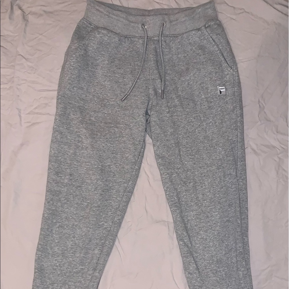 Grey Filas Sweatpants